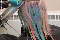 TRENDING: #PAINTROLLERHAIR ?! Canadian hairstylist Kelly O’Leary went viral this week after a color…