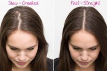 HAIR HACK: THE PERFECT PART If you struggle to create a straight part every…